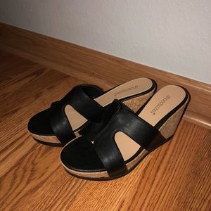 Shoe Dazzle Wedge Sandals
